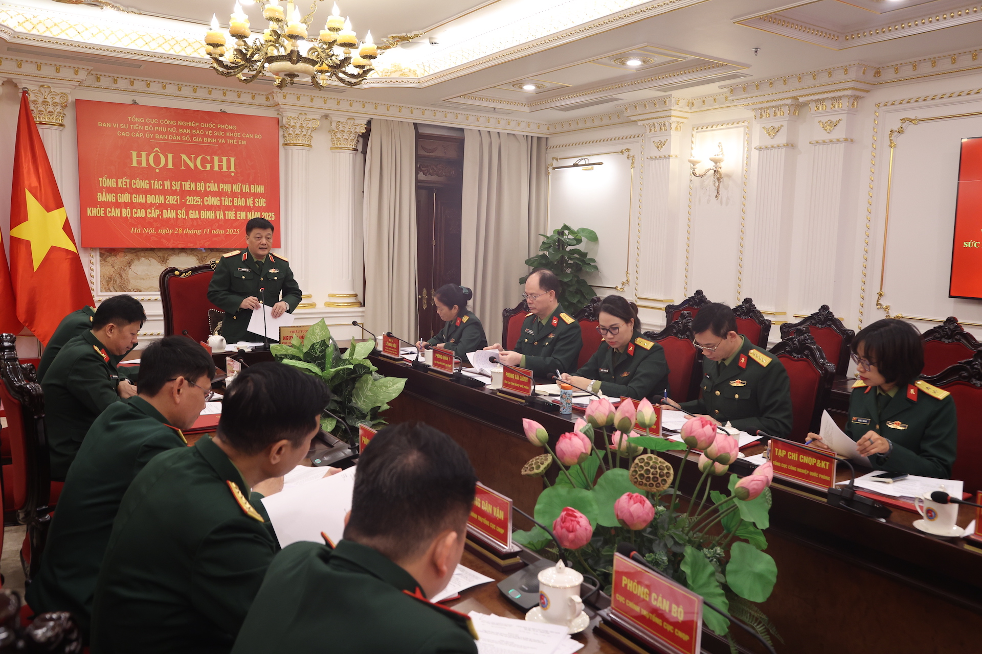 Tổng cục Công nghiệp quốc phòng tổng kết công tác dân số, gia đình, chăm sóc sức khỏe cán bộ